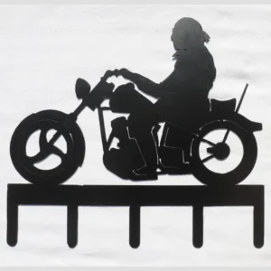 Man Biker Key Hook