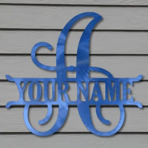 “A” Script MonoGram