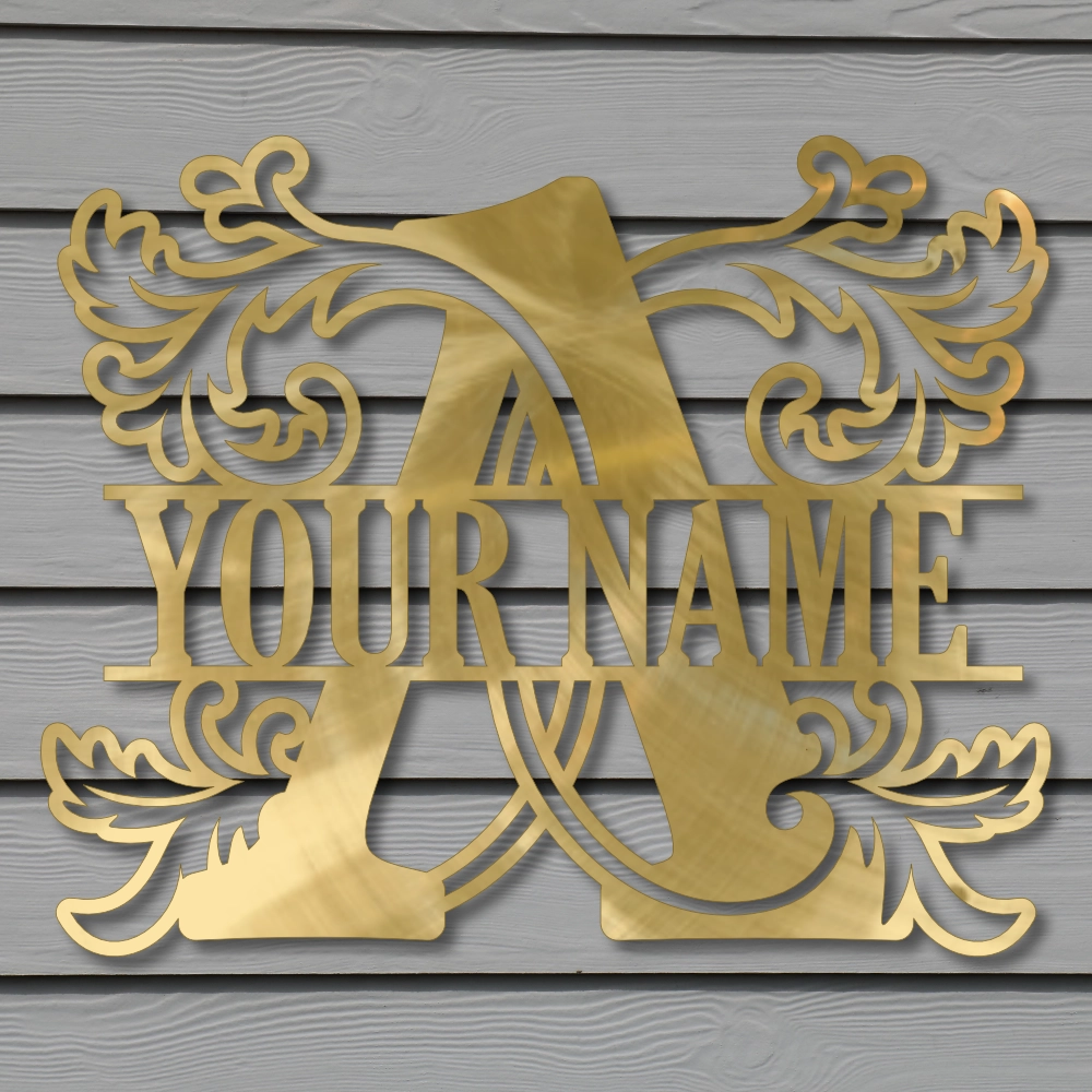 “A” Leafy MonoGram - Image 2