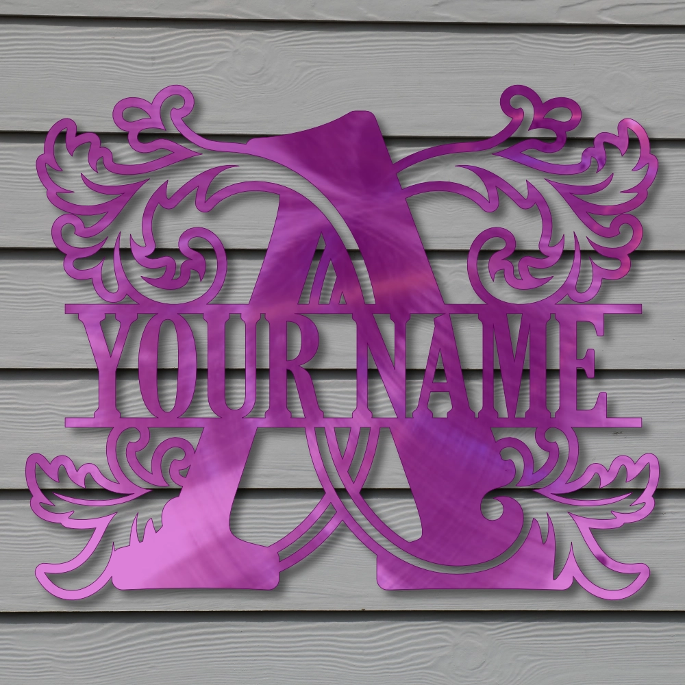 “A” Leafy MonoGram - Image 3