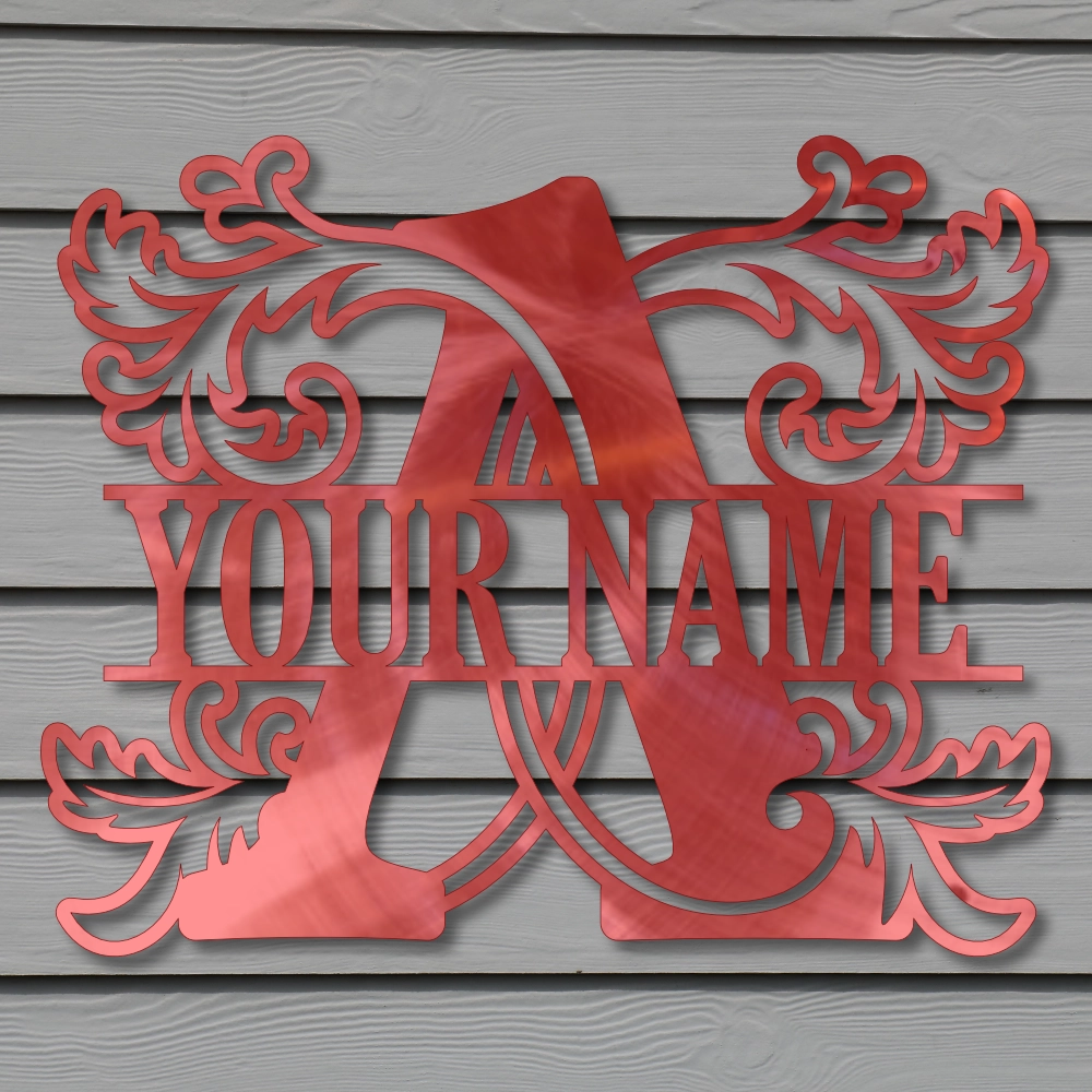 “A” Leafy MonoGram - Image 4