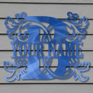 “B” Leafy MonoGram