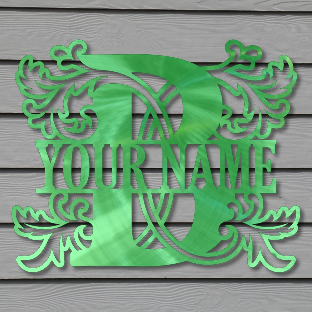 “B” Leafy MonoGram - Image 3