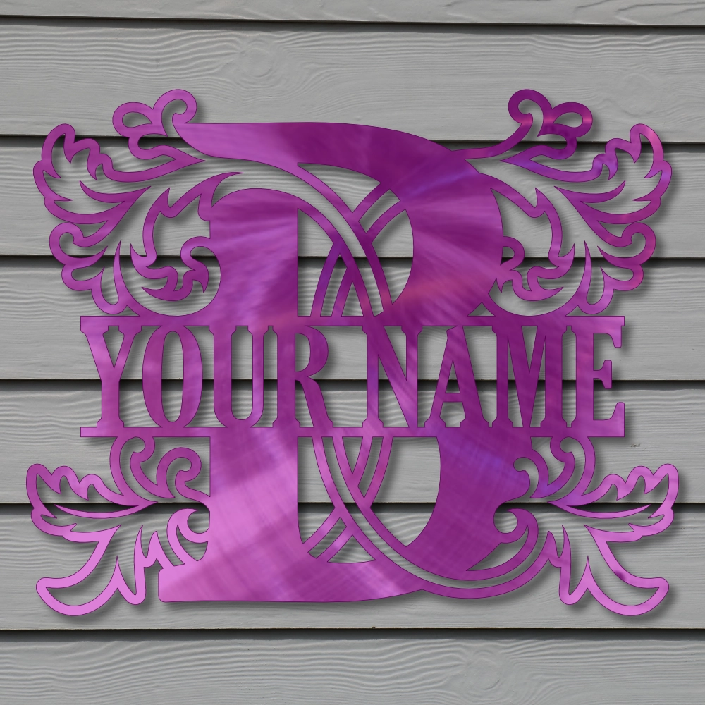 “B” Leafy MonoGram - Image 4