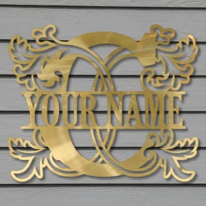 “C” Leafy MonoGram