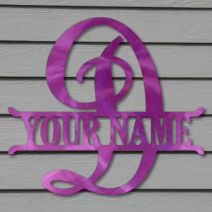 “D” Script MonoGram