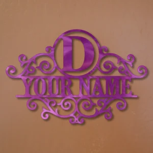 “D” Circle MonoGram