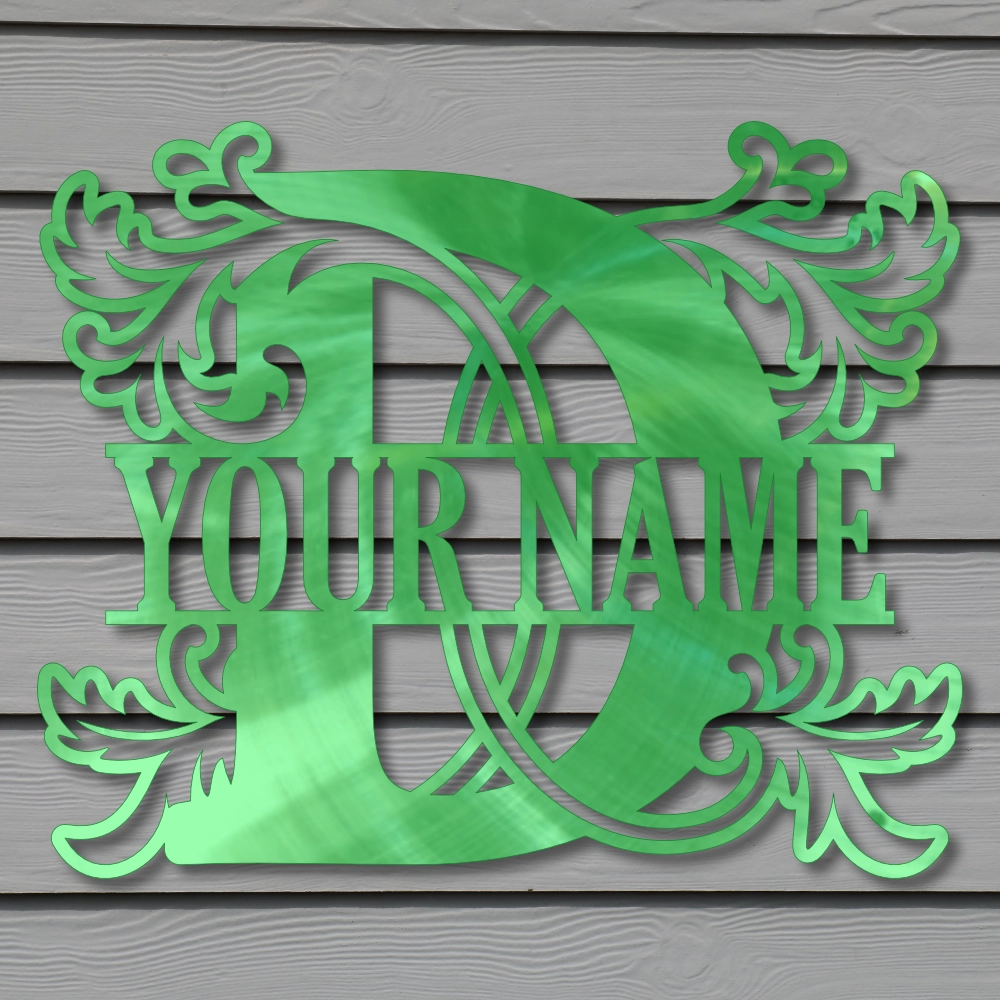 “D” Leafy MonoGram - Image 4