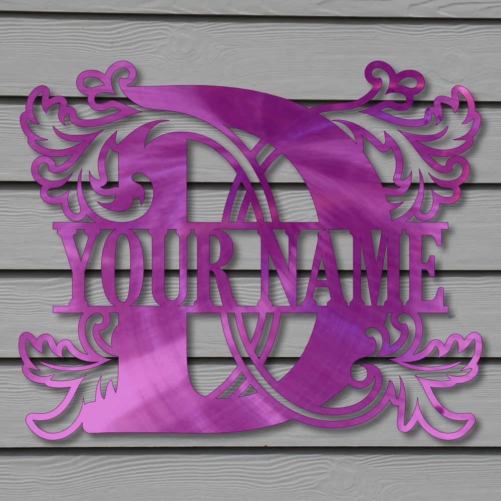 “D” Leafy MonoGram - Image 3