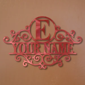 “E” Circle MonoGram
