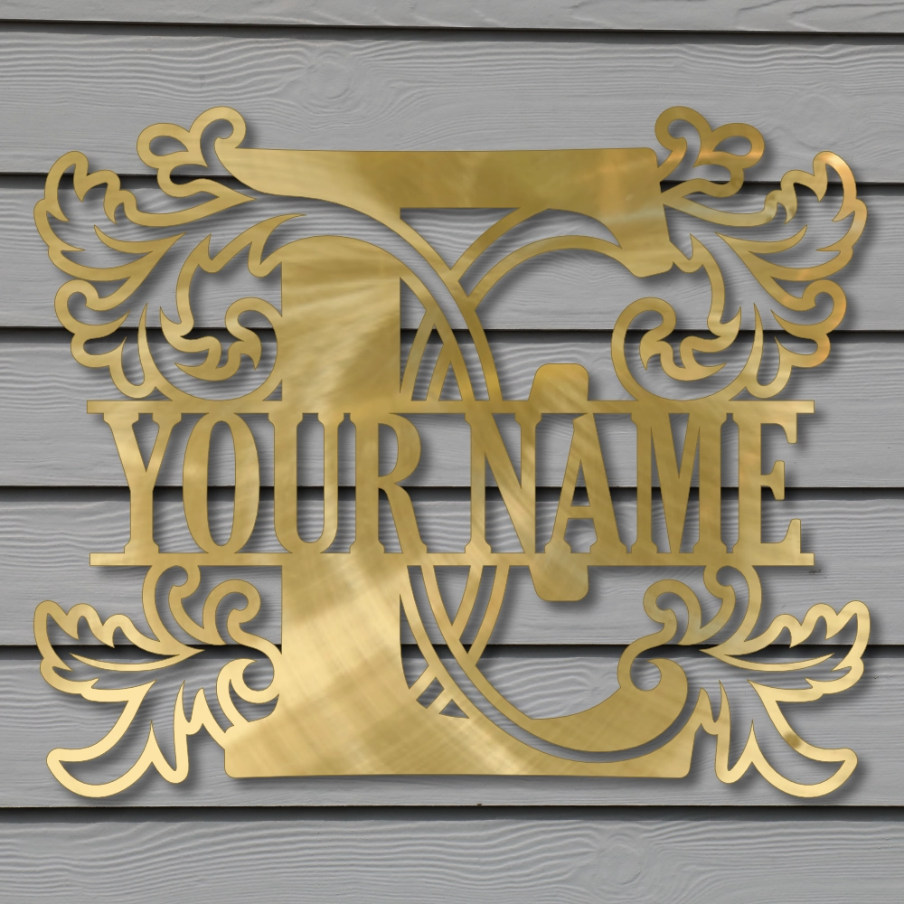 “E” Leafy MonoGram - Image 3