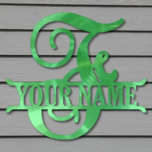 “F” Script MonoGram
