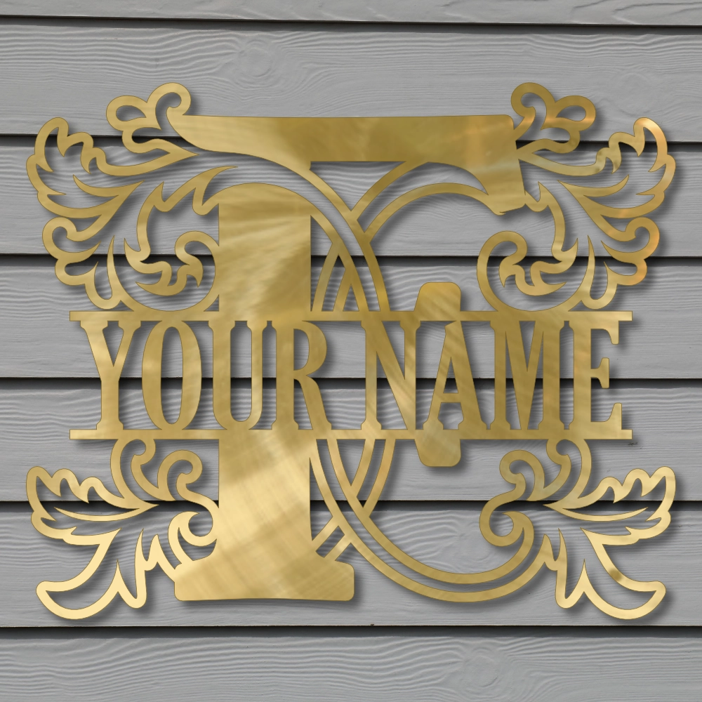“F” Leafy MonoGram - Image 3