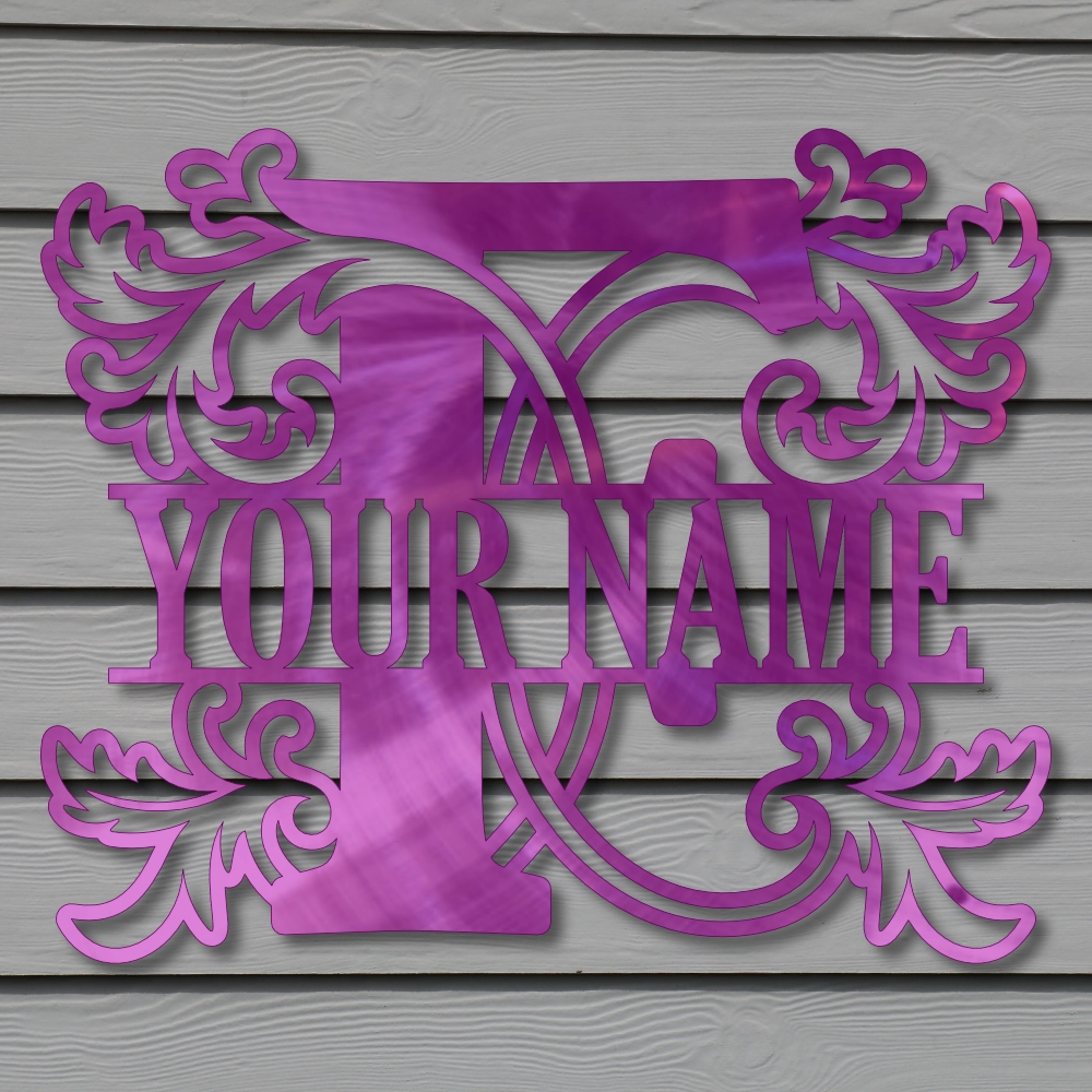 “F” Leafy MonoGram - Image 4