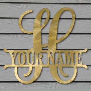 “H” Script MonoGram
