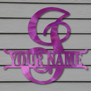 “I” Script MonoGram