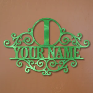 “I” Circle MonoGram