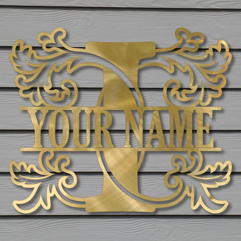 “I” Leafy MonoGram - Image 3