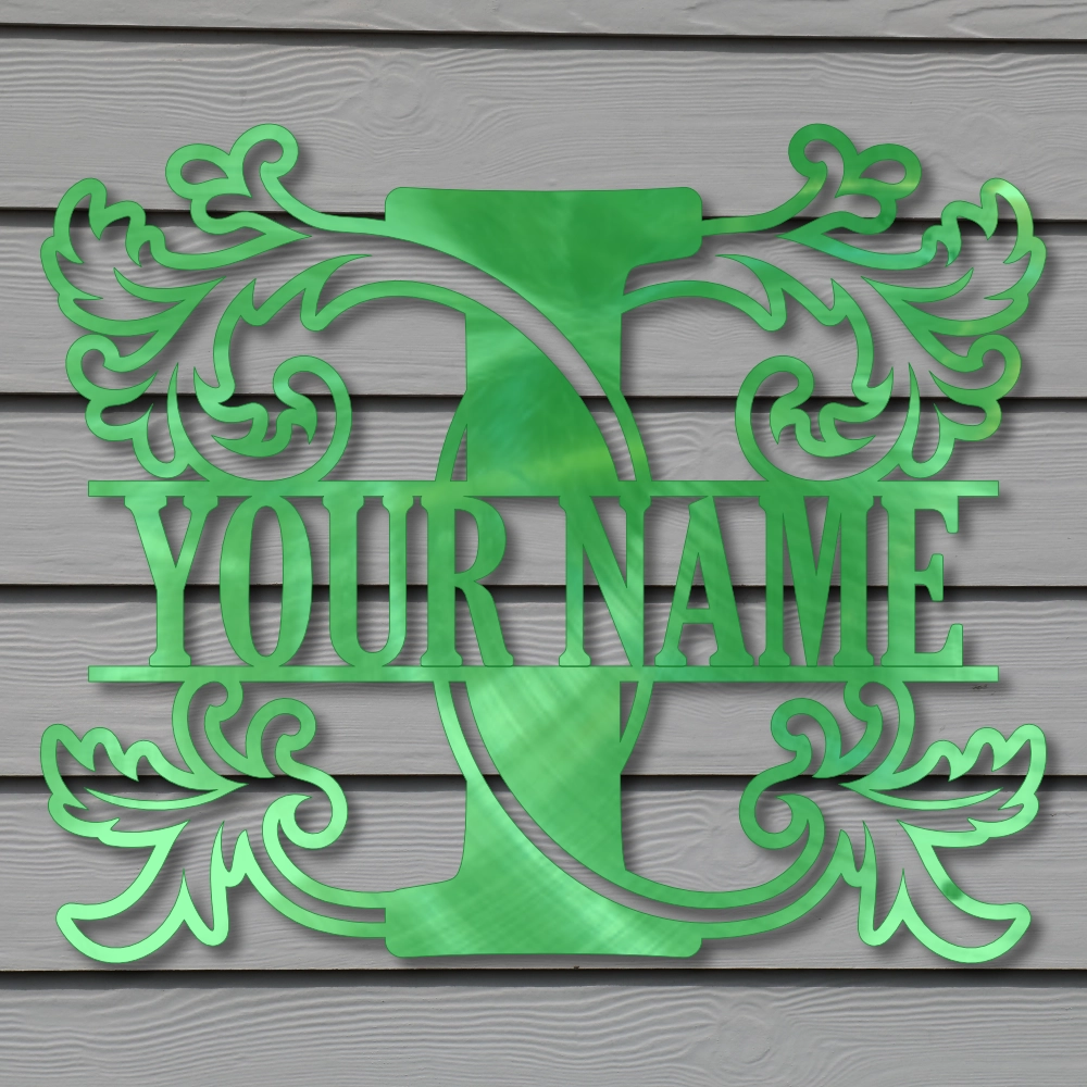 “I” Leafy MonoGram - Image 5