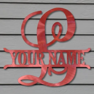 “L” Script MonoGram
