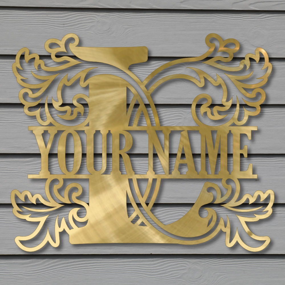 “L” Leafy MonoGram - Image 3