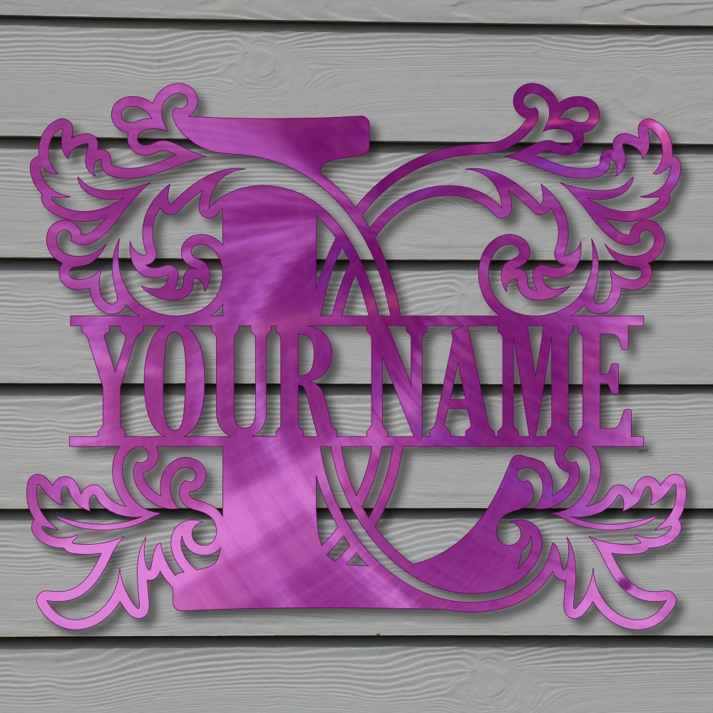 “L” Leafy MonoGram - Image 5