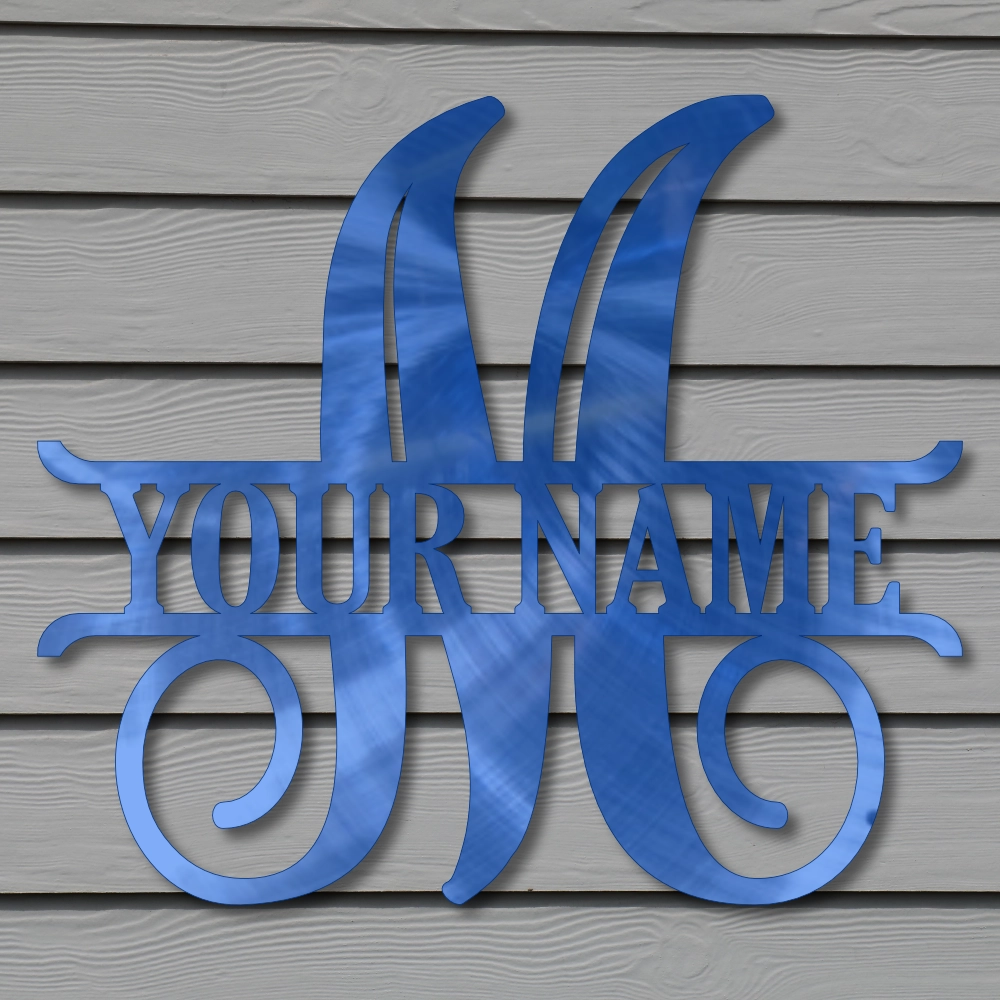 “M” Script MonoGram - Image 3