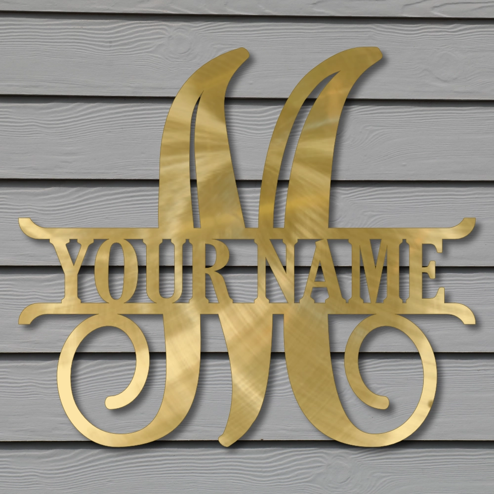 “M” Script MonoGram - Image 2