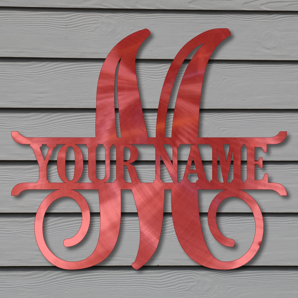 “M” Script MonoGram - Image 5
