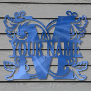 “M” Leafy MonoGram