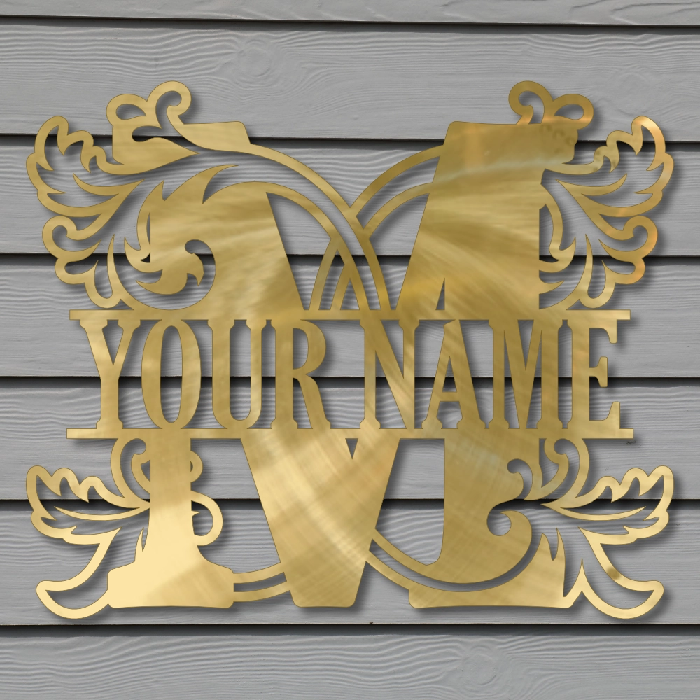“M” Leafy MonoGram - Image 2