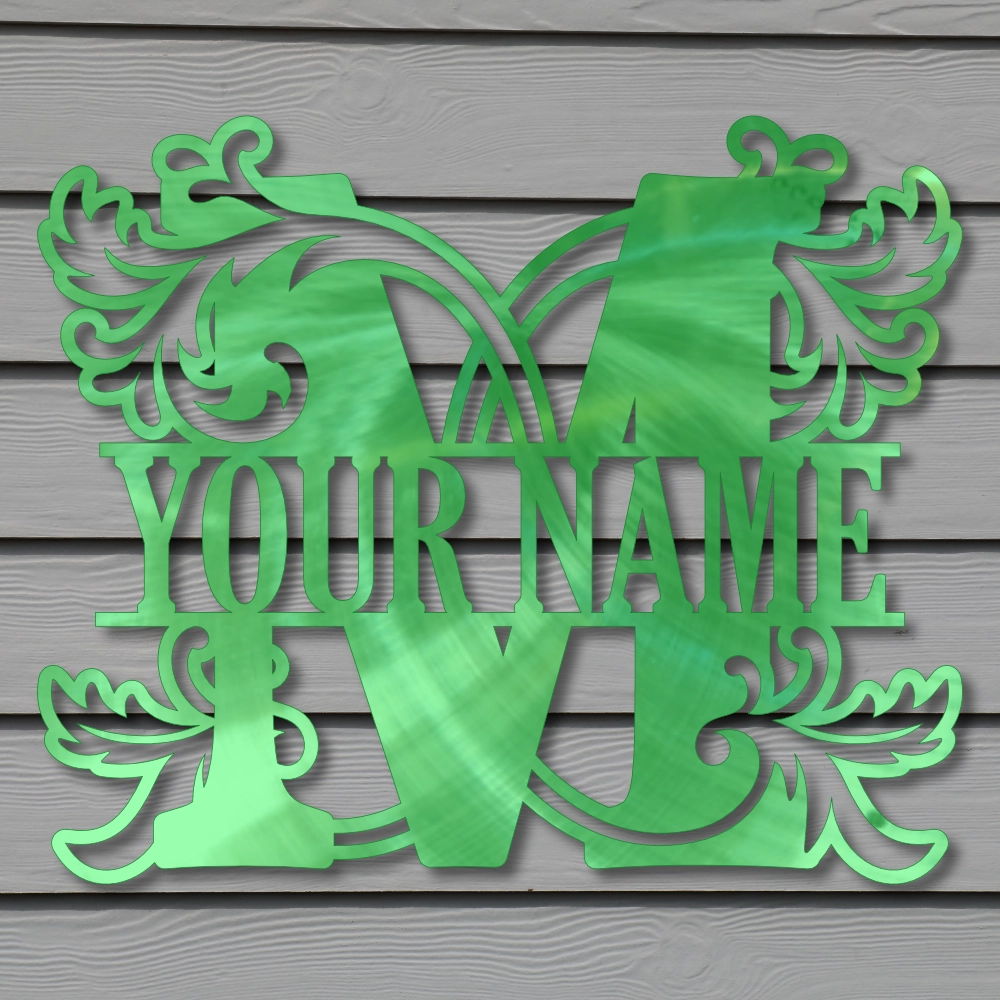 “M” Leafy MonoGram - Image 3