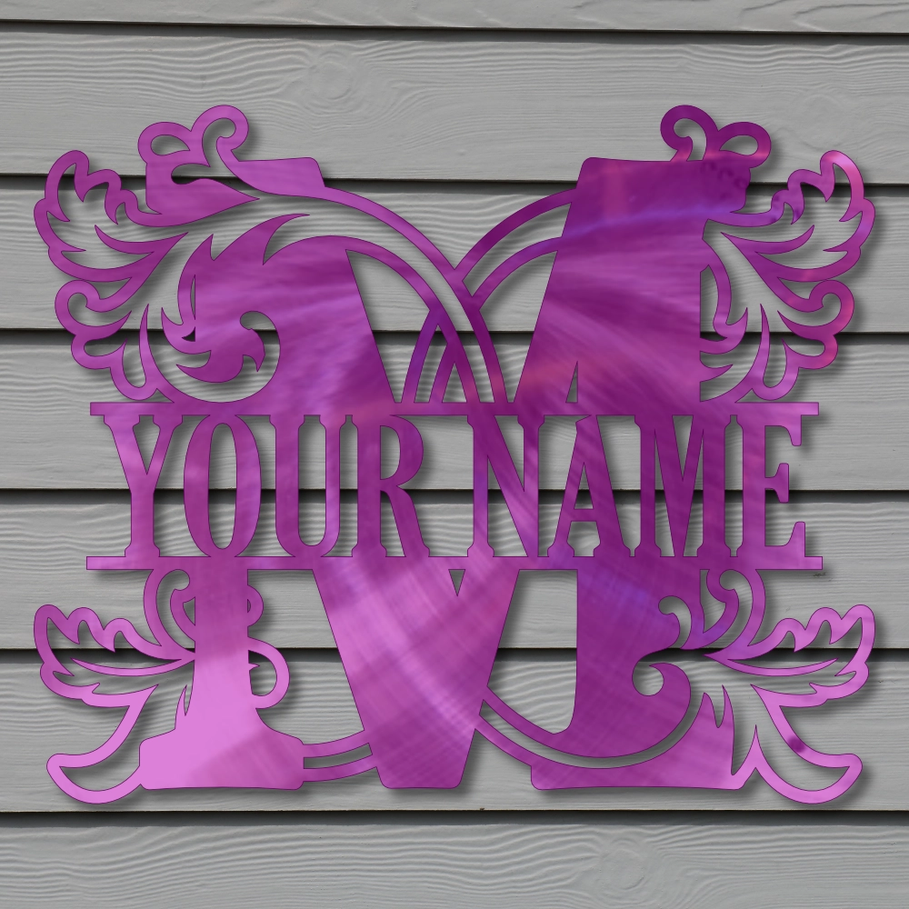“M” Leafy MonoGram - Image 4