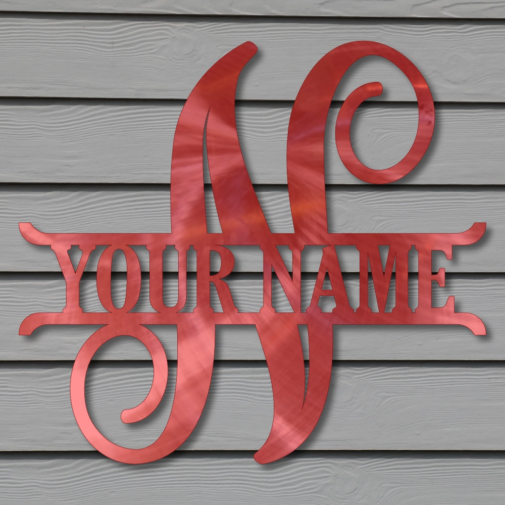 “N” Script MonoGram - Image 5
