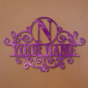 “N” Circle MonoGram