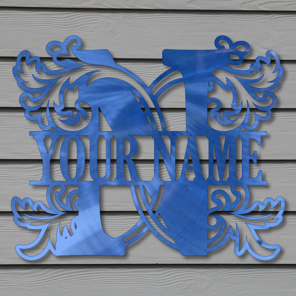 “N” Leafy MonoGram - Image 2