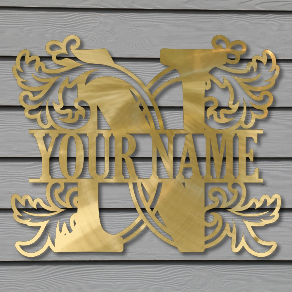 “N” Leafy MonoGram - Image 3