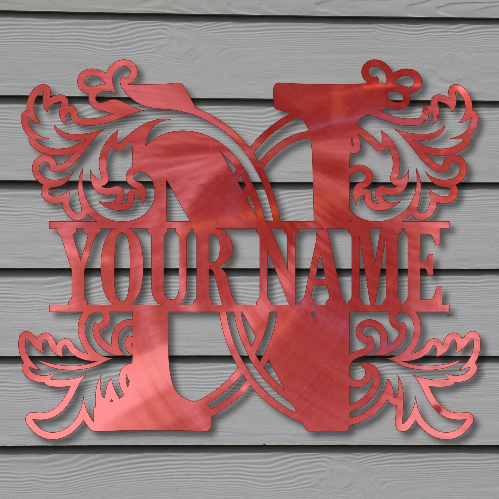“N” Leafy MonoGram - Image 5