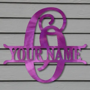 “O” Script MonoGram