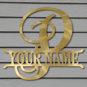 “P” Script MonoGram
