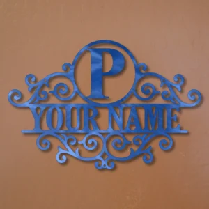 “P” Circle MonoGram