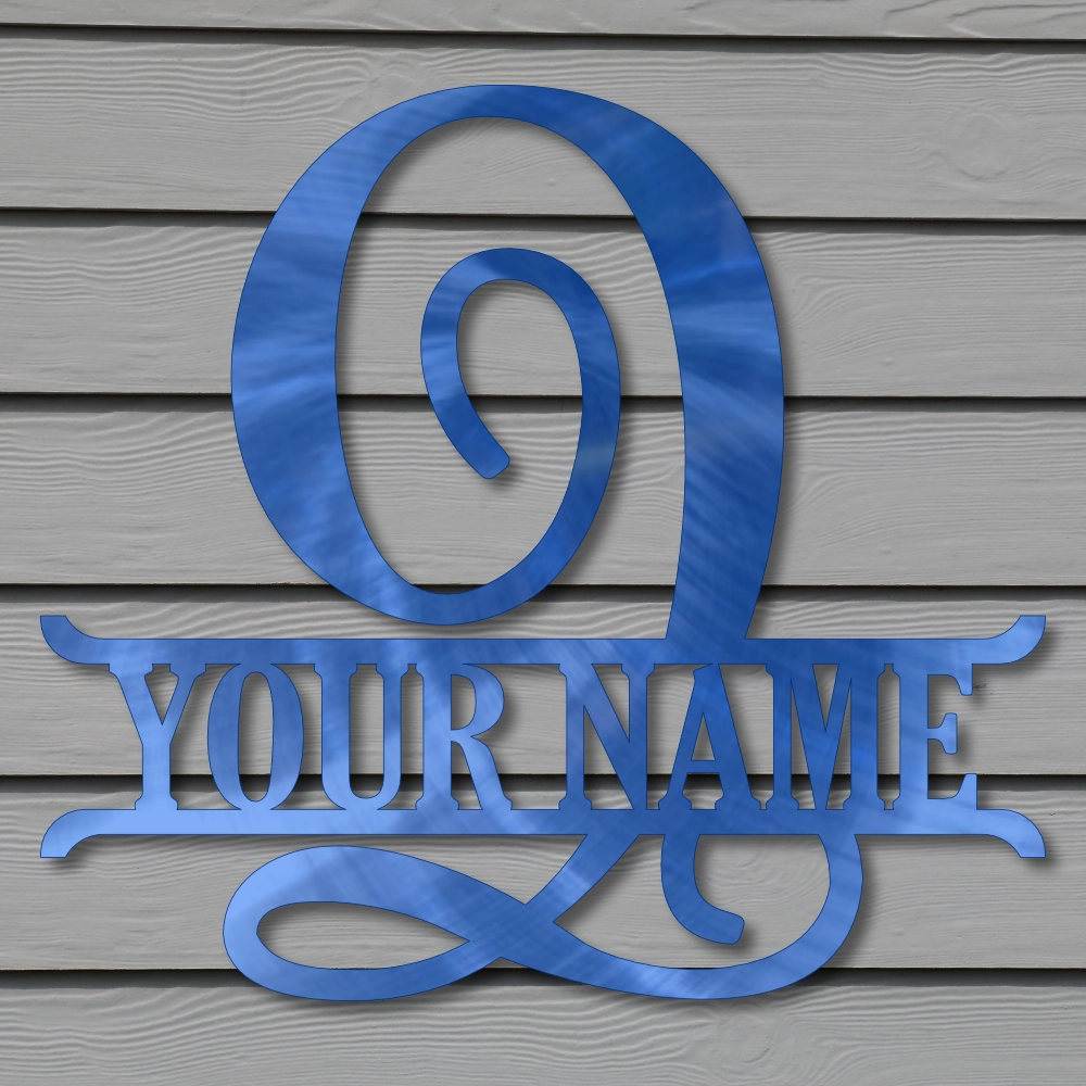 “Q” Script MonoGram - Image 5