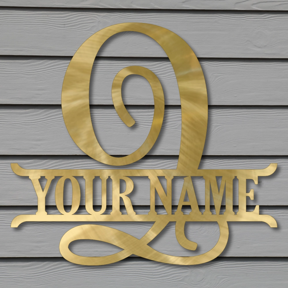 “Q” Script MonoGram - Image 4