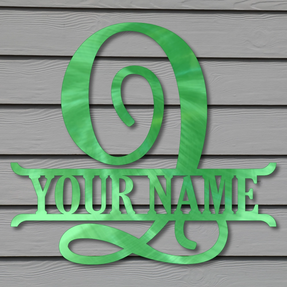 “Q” Script MonoGram - Image 3