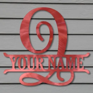 “Q” Script MonoGram
