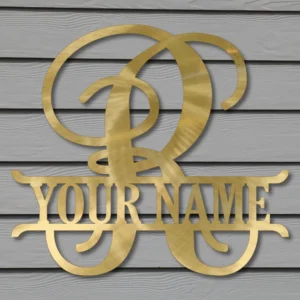 “R” Script MonoGram
