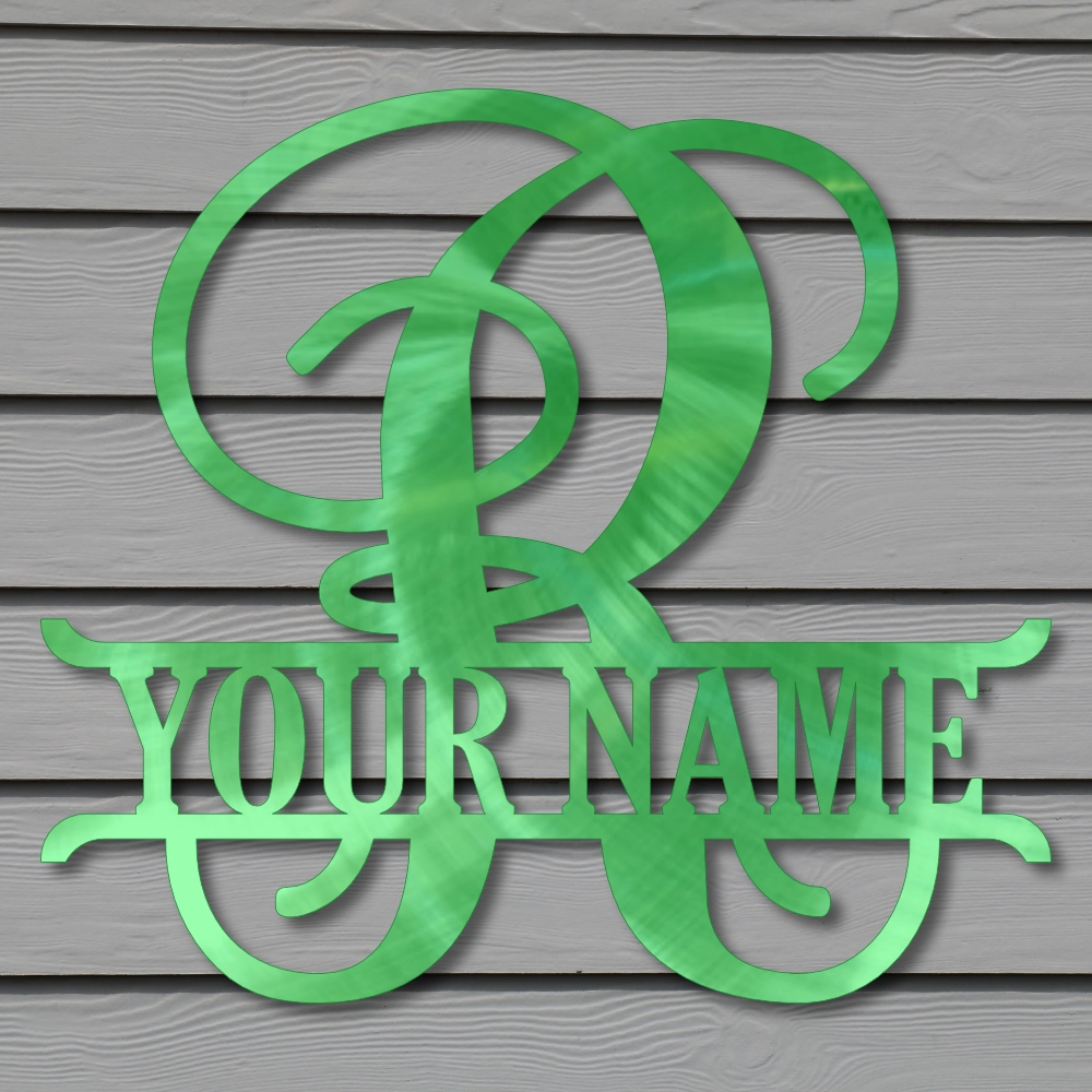 “R” Script MonoGram - Image 4