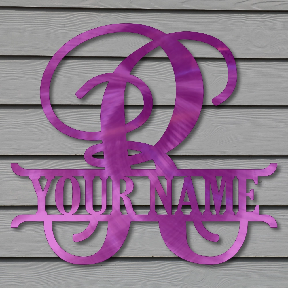 “R” Script MonoGram - Image 3