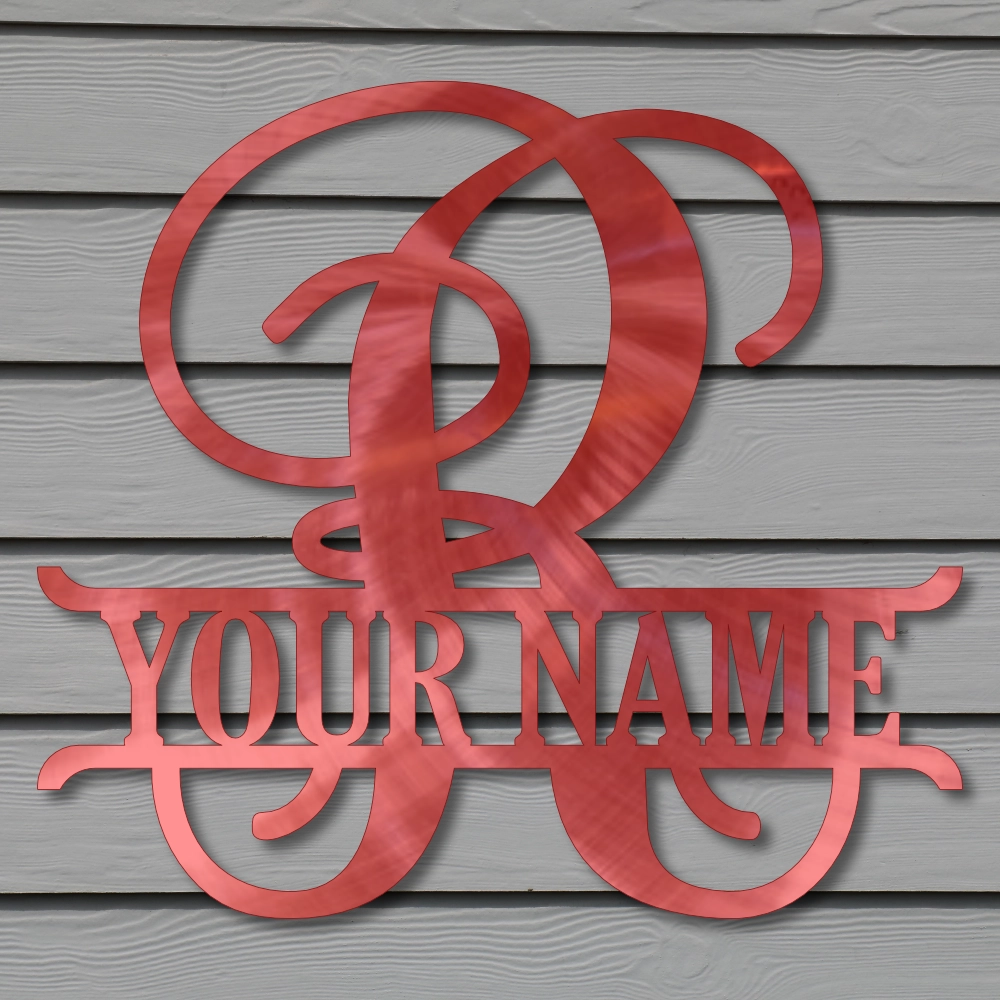 “R” Script MonoGram - Image 2