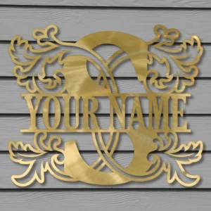 “S” Leafy MonoGram